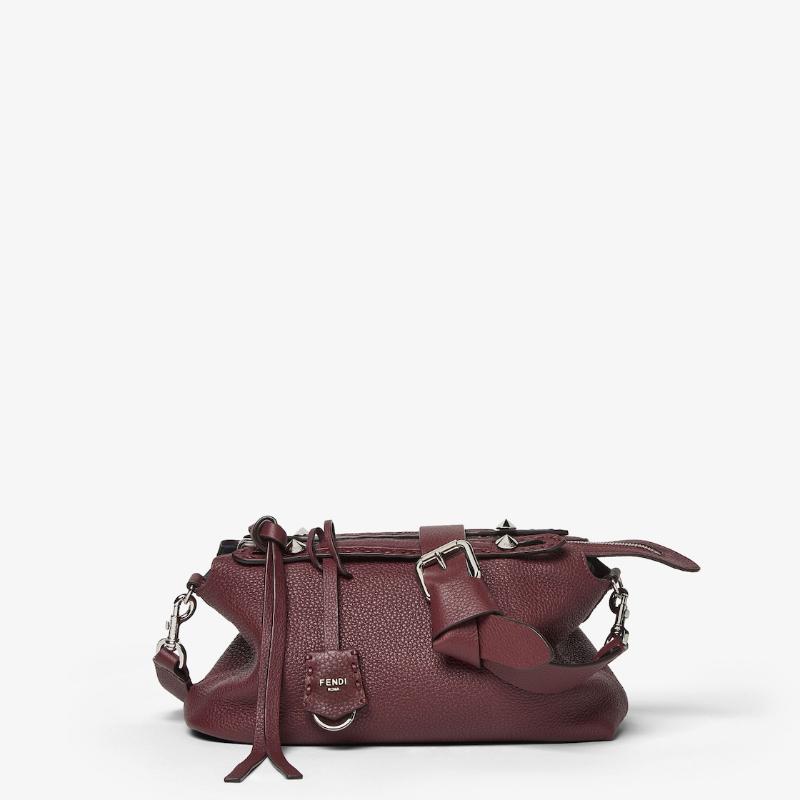 FENDI By The Way Selleria Medium Two-tone Selleria bag with 192 hand-sewn topstitches - Image 3